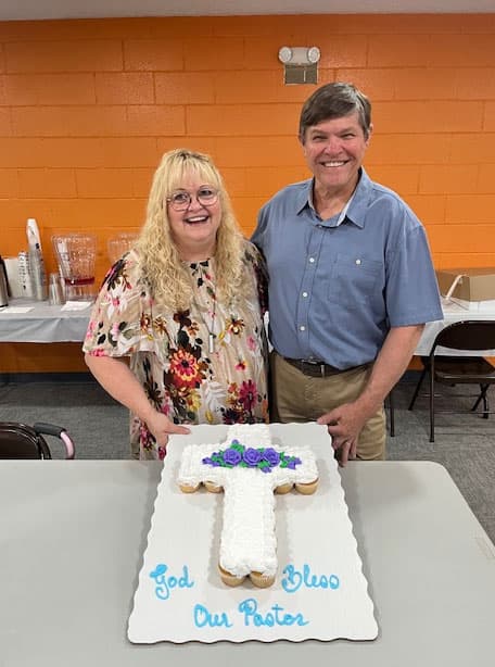 Pastor Earl Flick and Pastor Teresa Flick.